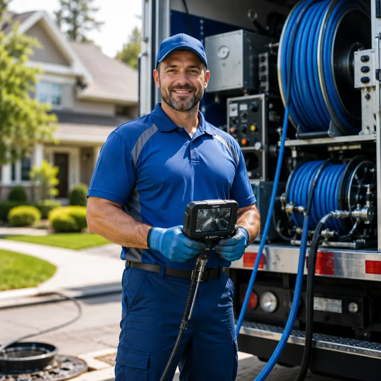 Local outdoor drain cleaning specialists in New Washington, IN